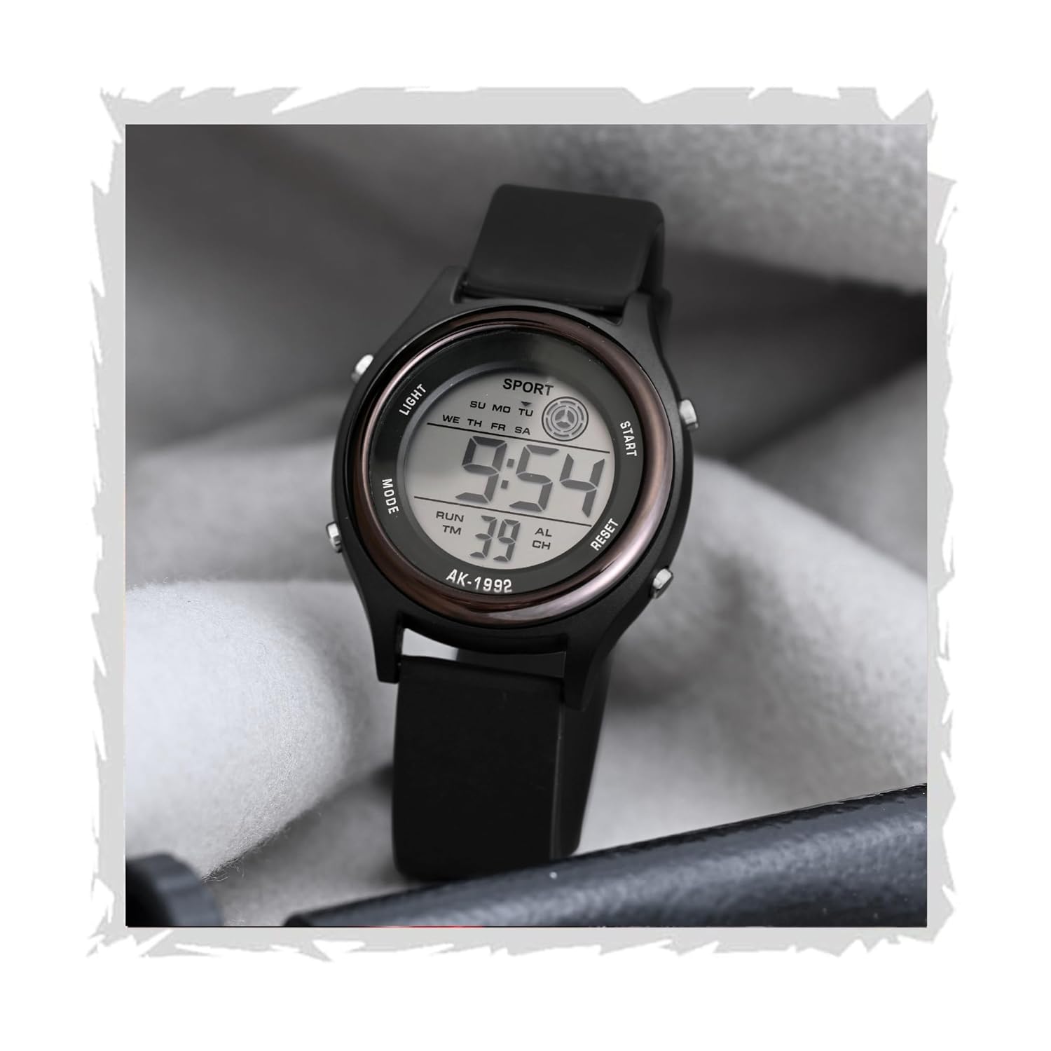 PAPIO® LCD Display Digital Sports Watch for Girls, Women, Boys and Kids