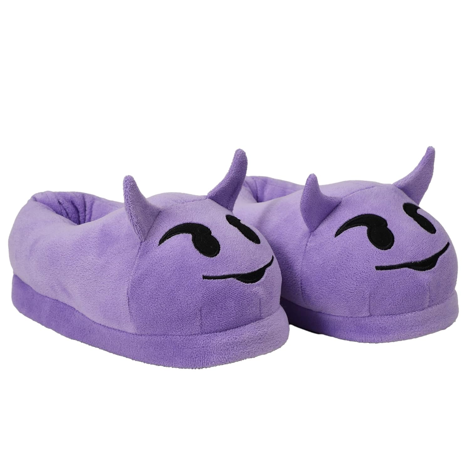 Devil Monster Indoor Bedroom Cozy Plush Slipper Shoes of Memory Foam for Adult and Kids, Ultra-Soft, Warm & Non-Slip Indoor Slippers