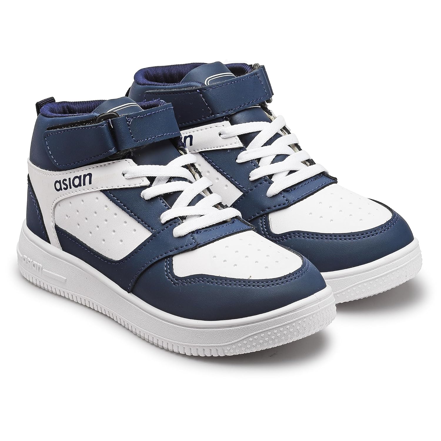 ASIAN Boy’s Thunder-12 Kids Casual White Sneaker High-Neck with Lightweight Synthetic Upper Lace-Up Shoes for Kid’s & Boy’s1