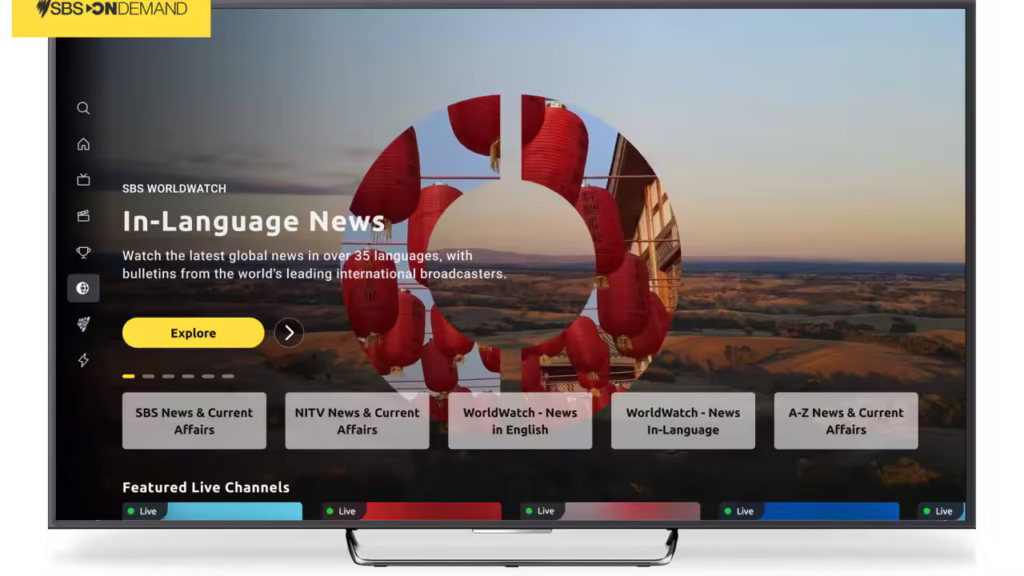 An image of the SBS WorldWatch page on SBS On Demand.